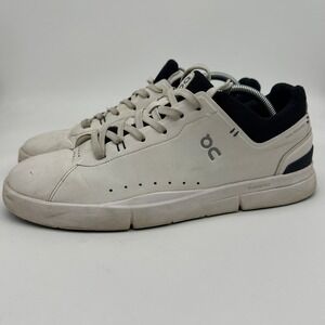 On Cloud The Roger Advantage Mens Running Shoes 11.5 White Black Sneaker 4899457